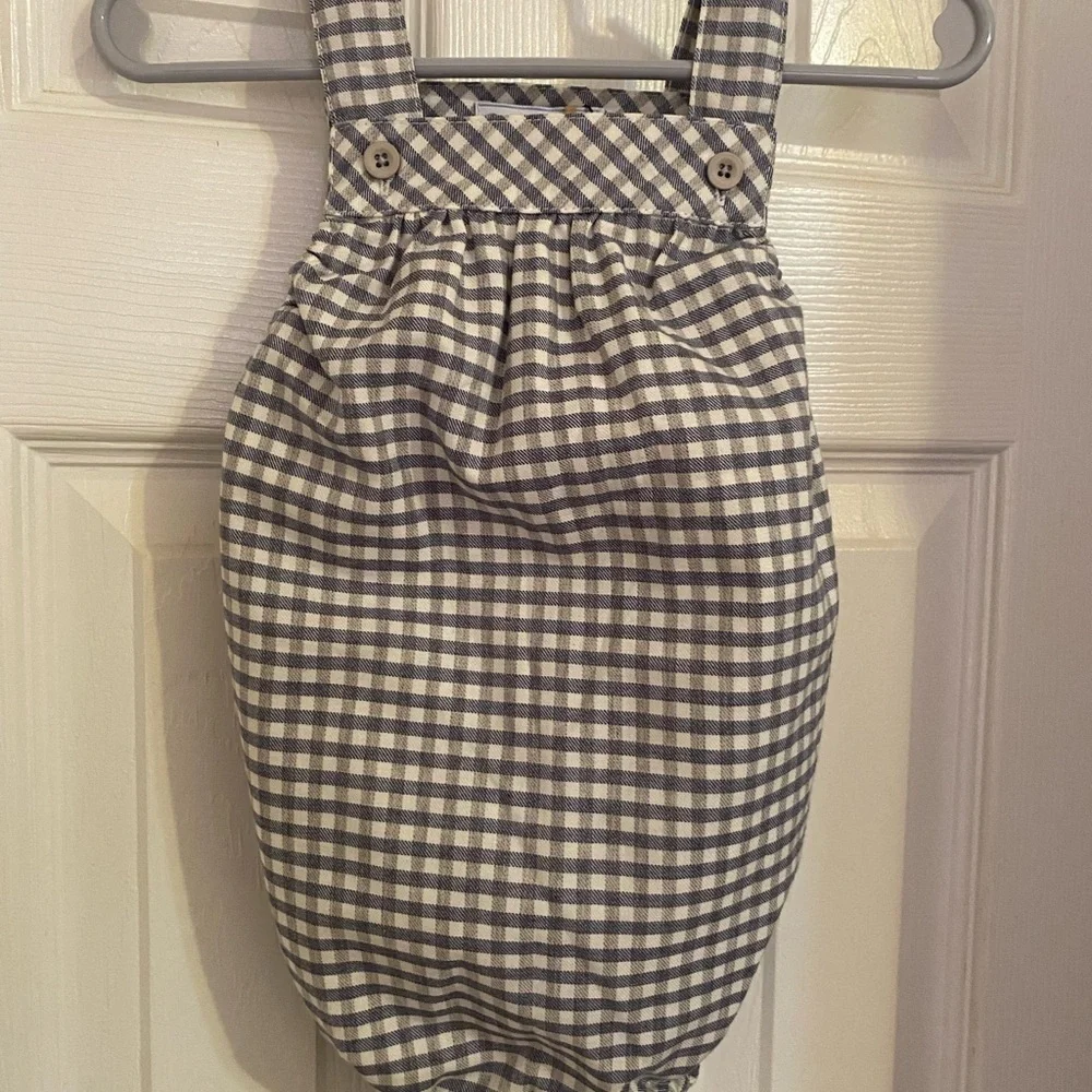 NWT Beatrice & Bee Gingham Jon Jon